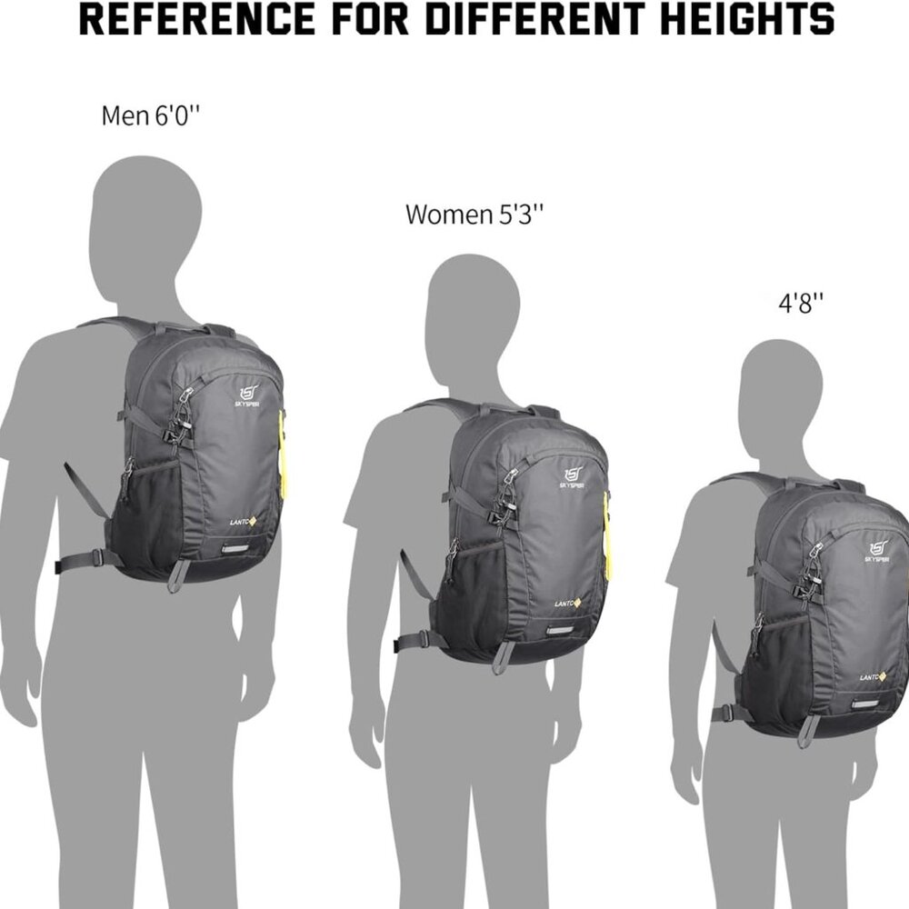 Small Hiking Backpack, 20l Lightweight Travel Bac… - image 8